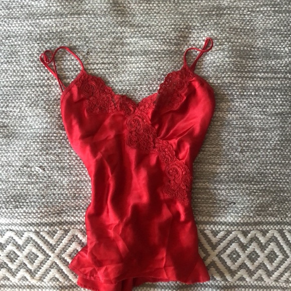 Flowy polyester lingerie top - Picture 2 of 3